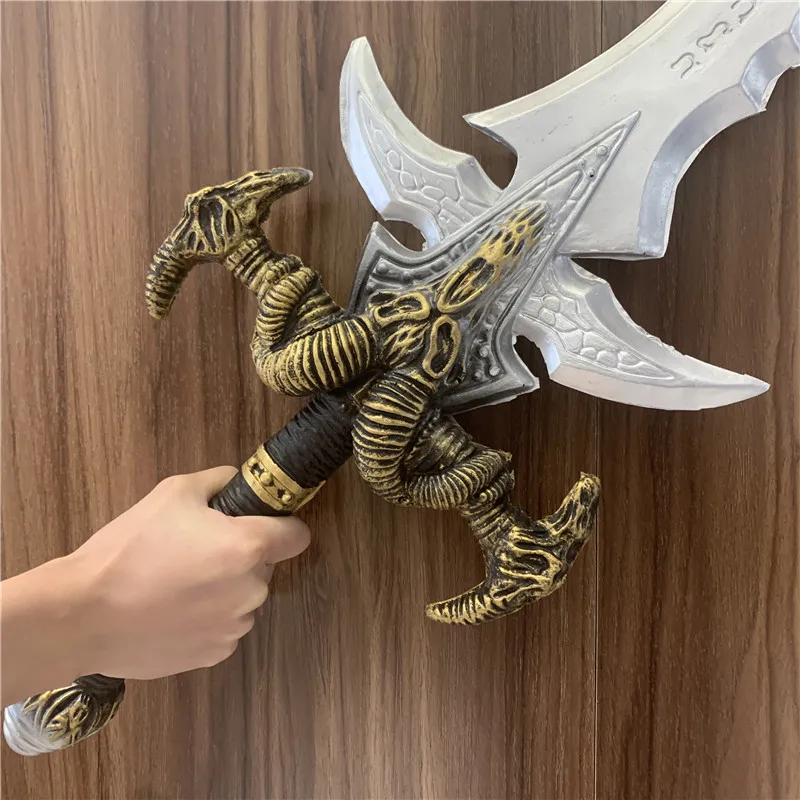 Naa 102cm Dragon Chopping Sword 1:1 Anime Berserk Cosplay Guts Sword Prop  Role Play Safety PU Black Great Sword Weapon Toy Mode - AliExpress
