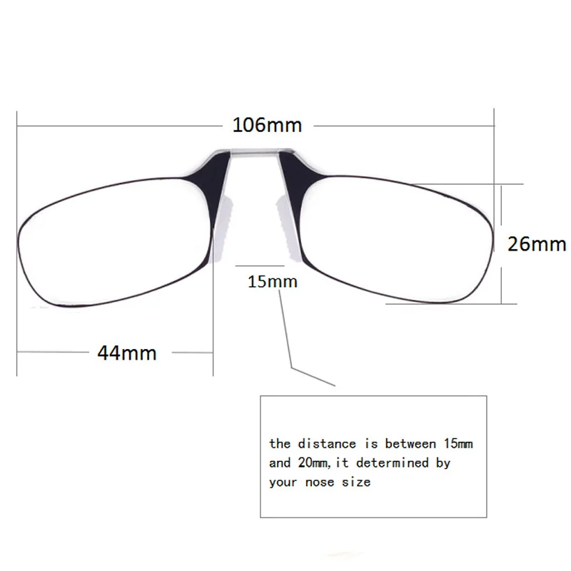 DAVE бренд клип нос очки для чтения женщин и мужчин мини складные очки для чтения легко носить с собой корпус-брелок для ключей+ 1,00+ 2,00+ 3,00