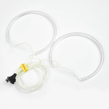 

Auto Angel Eye Ring White Halo Rings For BMW E36 E46 E39 Replacement Parts