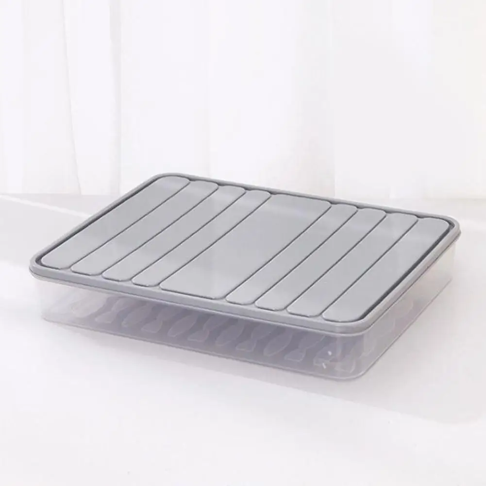 Refrigerator Food Storage Container With Lid Sealed Crisper Food Fresh Keeping Egg Fish Storage Box Fresh Spacer Organizer Case