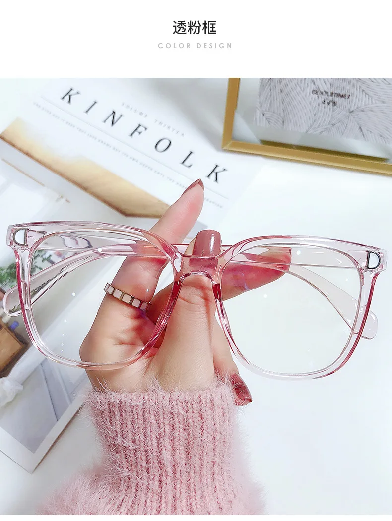 blue light glasses women Transparent Computer Glasses Frame Women Men Anti Blue Light Round Eyewear Blocking Glasses Optical Spectacle Eyeglass anti blue light glasses