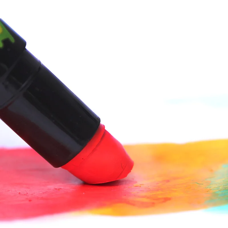 

Merlot Children Crayon Safe Non-toxic-Washing Dazzling Bar Rotatable Baby Crayon 6-36 Color