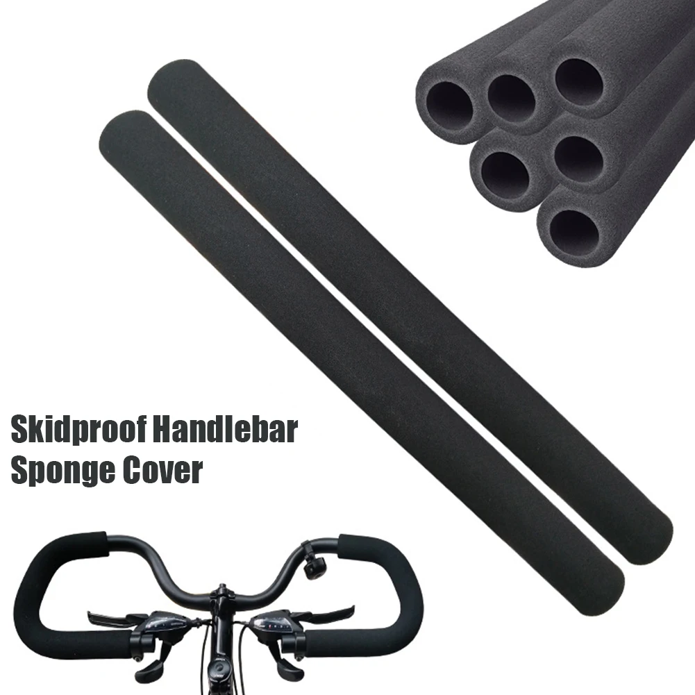 1PairHighQualityBikeBicycleHandlebarCoverGripsSmoothSoftRubberHandlebarCoverHandle