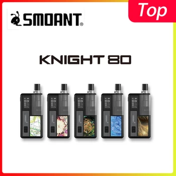 

New arrival Smoant Knight 80 Pod Mod Kit with 4ml pod capacity powered by single 18650 battery E cigarette vape Kit