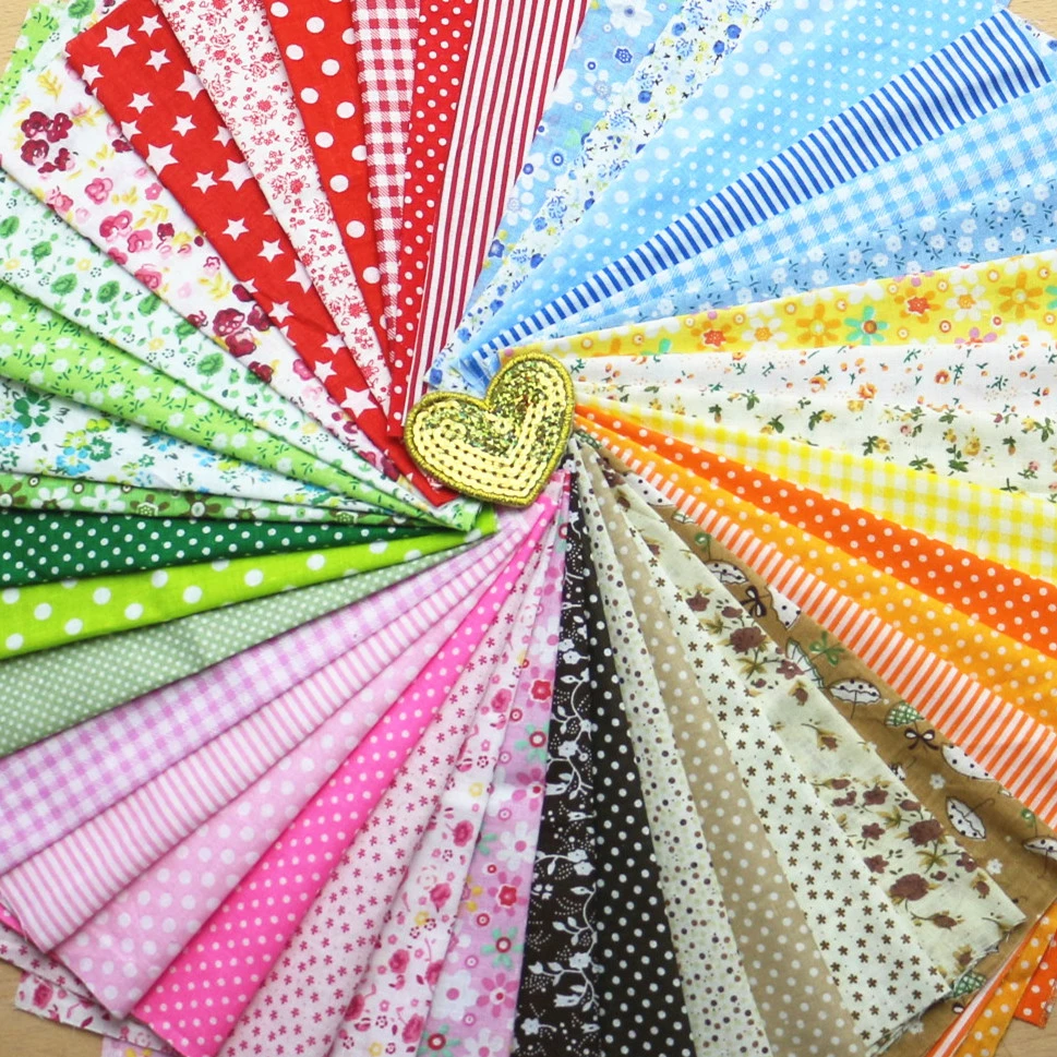 56Pcs Cheapest Fabric 100% Cotton 