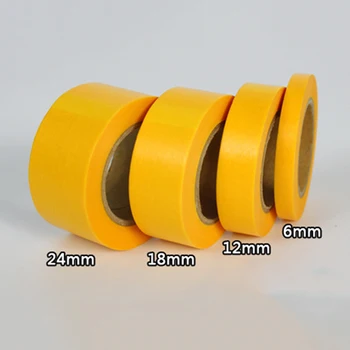 

Useful 18m Precision Model Masking Tape DIY Paint Mask 12mm/18mm/24mm/6mm