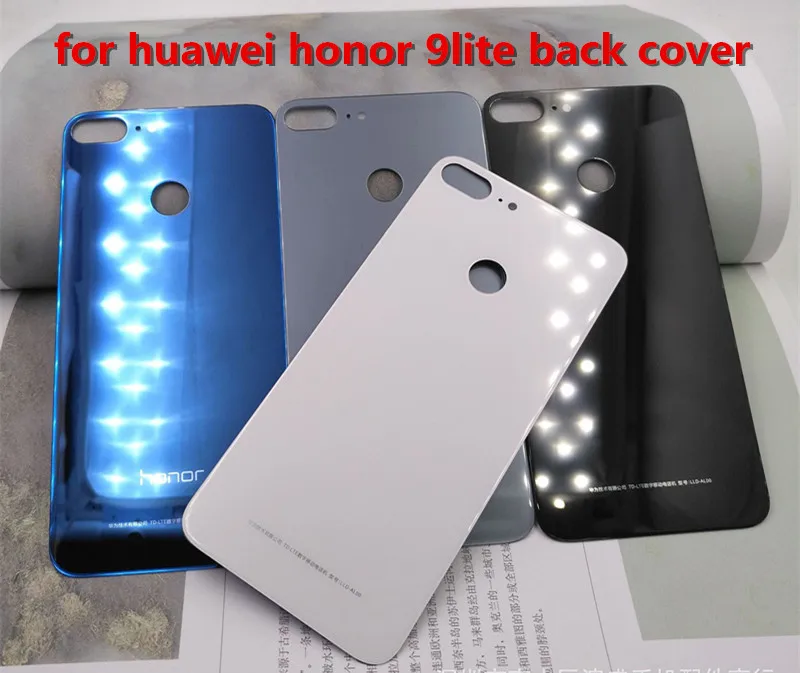 2pcs for Huawei honor 9 lite Back Battery Cover Door Rear Glass Housing Case Lite | Мобильные телефоны и аксессуары