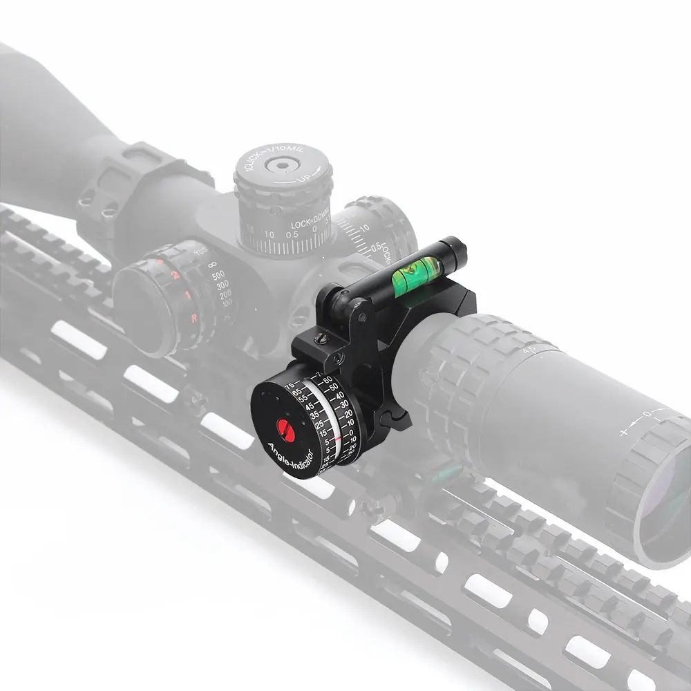 

Hunting 24.5/30mm Angle Cosine Indicator Kit and Bubble Level fit for Offset Bi-direction 1 inch 30mm Scope Mount Rings