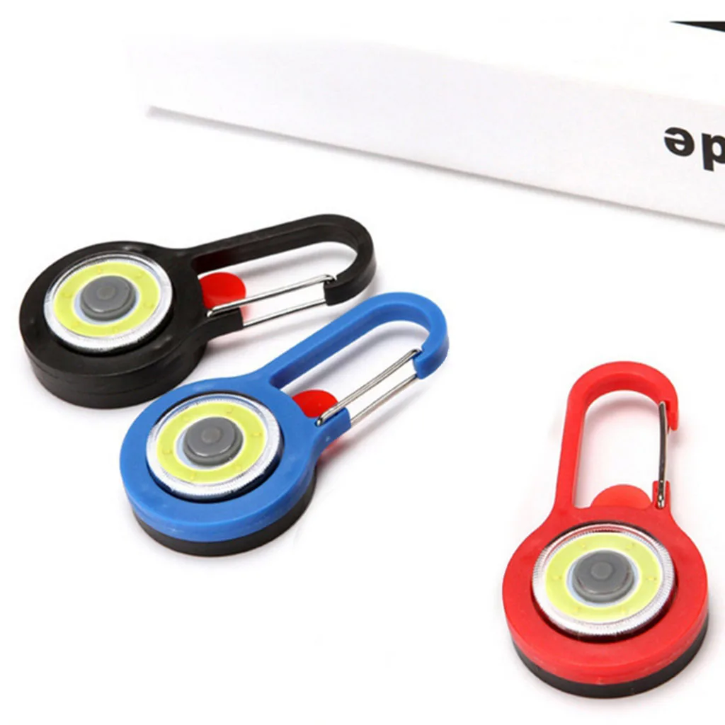 LED Keychain Light Carabiner Clip-on Safety Dog Cat Collar | Спорт и развлечения