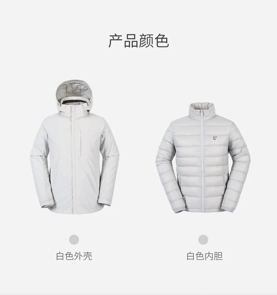 long puffa coat Xiaomi Youpin Uleemark Men's Waterproof Jacket Warm Winter Coat Windproof Snowboarding Jackets with Detachable Puffer Coat long puffer jacket