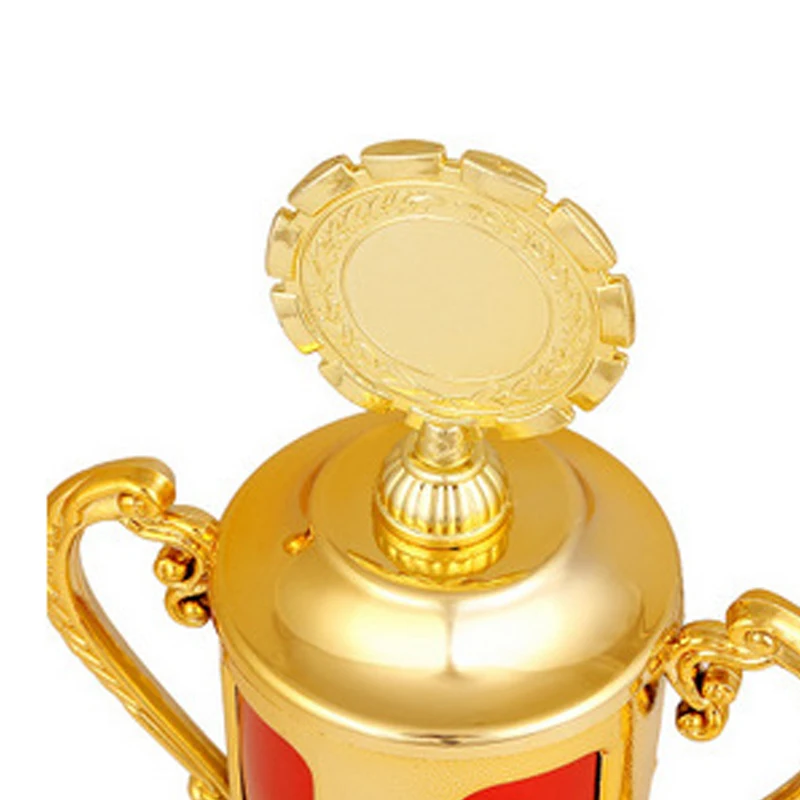 Пользовательские ПВХ трофей позолоченный ремесло сувенир Лига чемпионов немецкая статуя трофеи Вечерние торжества подарок футбол награда Кубок