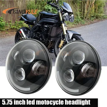 

2pcs Headlamp 5.75 inch LED Headlights for Triumph Rocket iii 3 & Speed Triple & Street Triple 5 3/4" Headlamp For Iron 883 Dyna