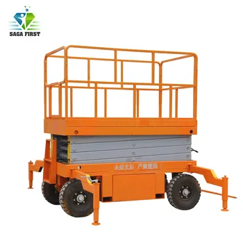 Cheap 7m Ce ISO Hydraulic Battery Electric Scissor Lift For Sales