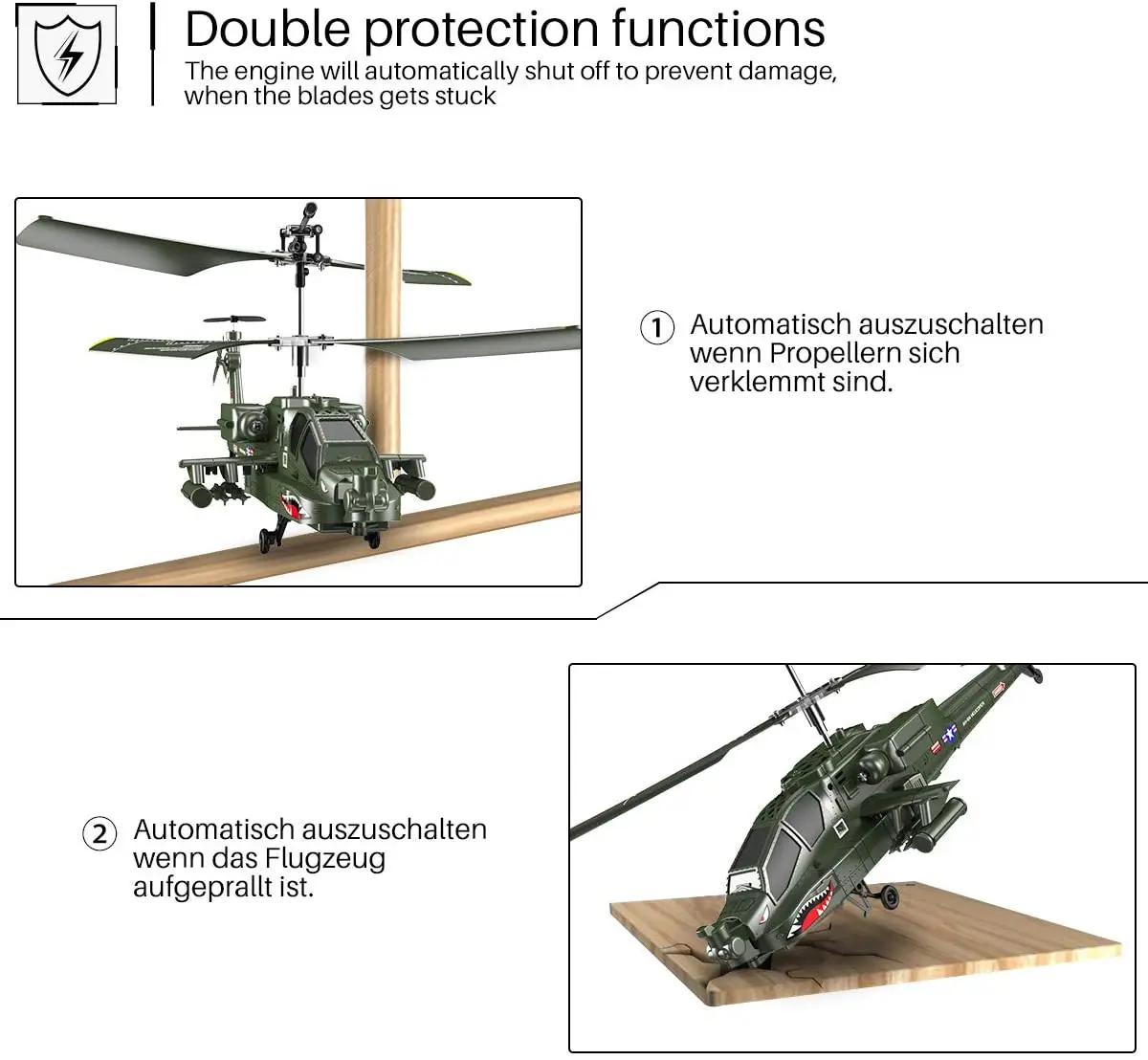 Syma S109G RC Helicopter 3.5 Channel Remote Control Helicopter with Gyro RTF for Children Beginners Indoor 4