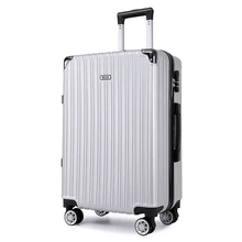 Ультра-светильник, чемодан-тележка с матовой поверхностью, для путешествий, вращение на 360 градусов, 4 круглых чемодана для мужчин и женщин, 20, 24 дюйма