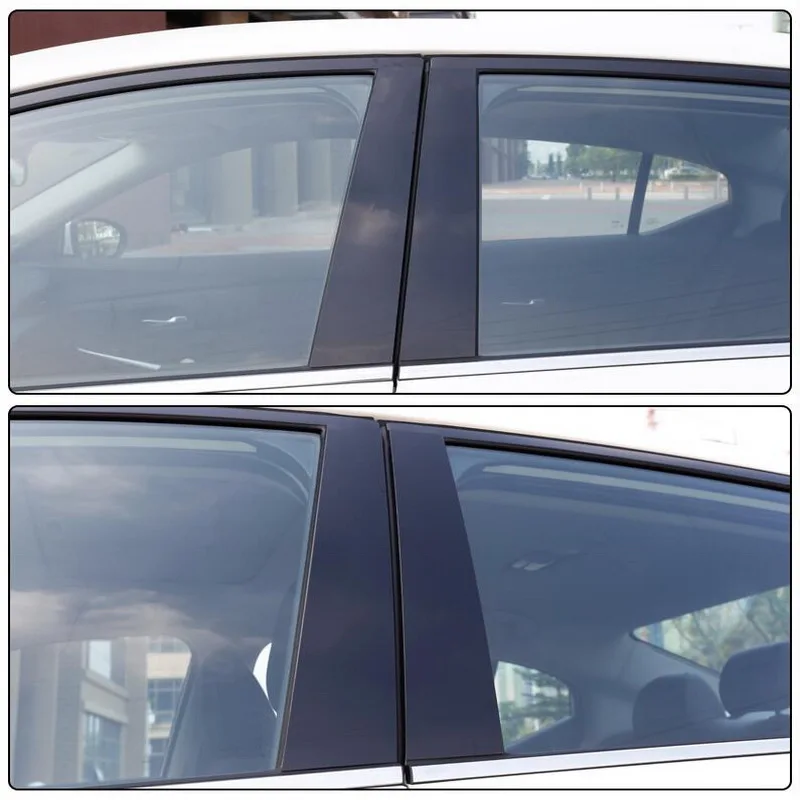 Tonlinker наружные двери, окна, колонна, чехол, наклейка для NISSAN SYLPHY, автомобильный Стайлинг, 8 шт., PC покрытие, наклейка