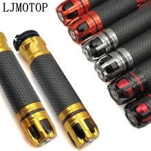 Универсальная рукоятка мотоцикла, руль мотоцикла, Концы CNC 7/8 ''22 мм для Honda Для Kawasaki Z750 Z800 для YAMAHA MT07 MT09 MT10