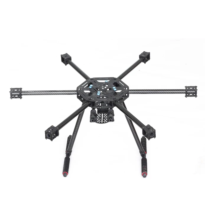 LJI X600-X6 X6 600 мм X600 FPV гексакоптер рама с Карбоновым волокном шасси Skid обновленная версия для F450 S550 RC Мультикоптер