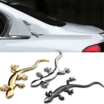 

For Jeep Wrangler Grand Cherokee Commander Renegade Compass Patriot Alloy Car Stcikers Gecko Logo Emblem Decals Auto Accessories