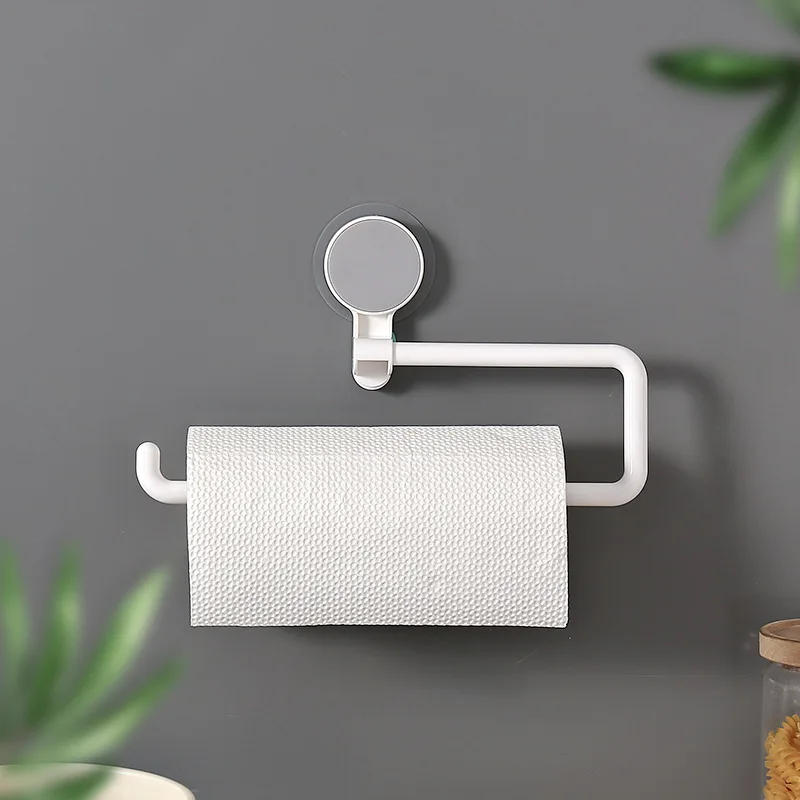 Kitchen Paper Roll Holder Bathroom Towel Hanger Rack Toilet Paper Holders