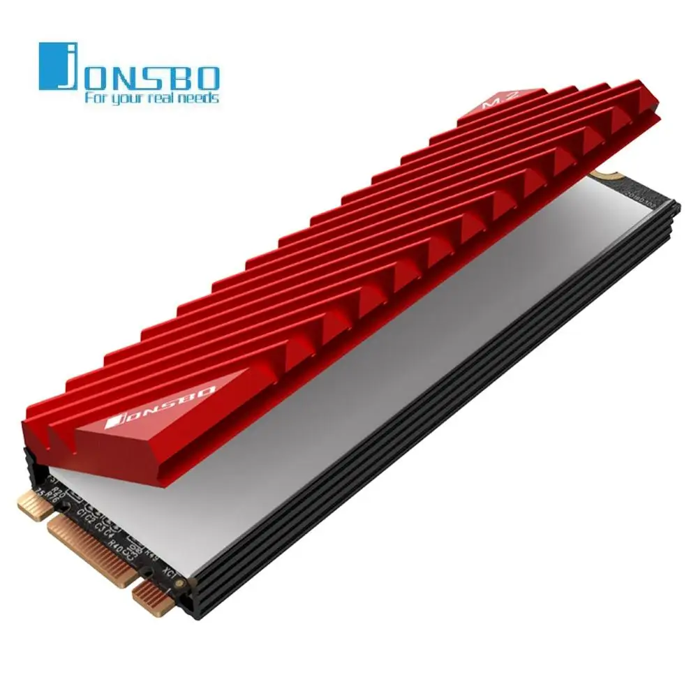Охлаждающие подставки Jonsbo M.2 2280 SSD алюминиевый радиатор для M2 nvme | Компьютеры и