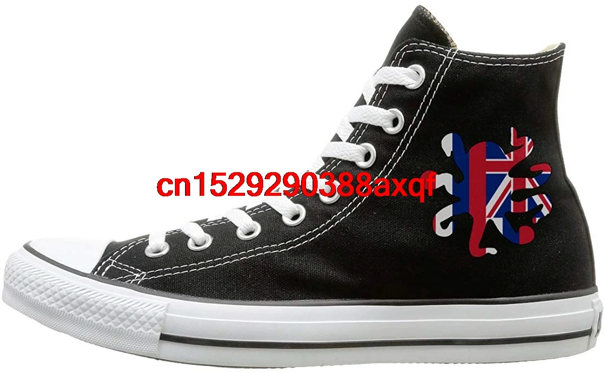 

Womens Mens Custom High Top Lace Up Canvas Shoe,Octopus Shaped Hawaii State Flag Trainers Sneaker For Boys Girls