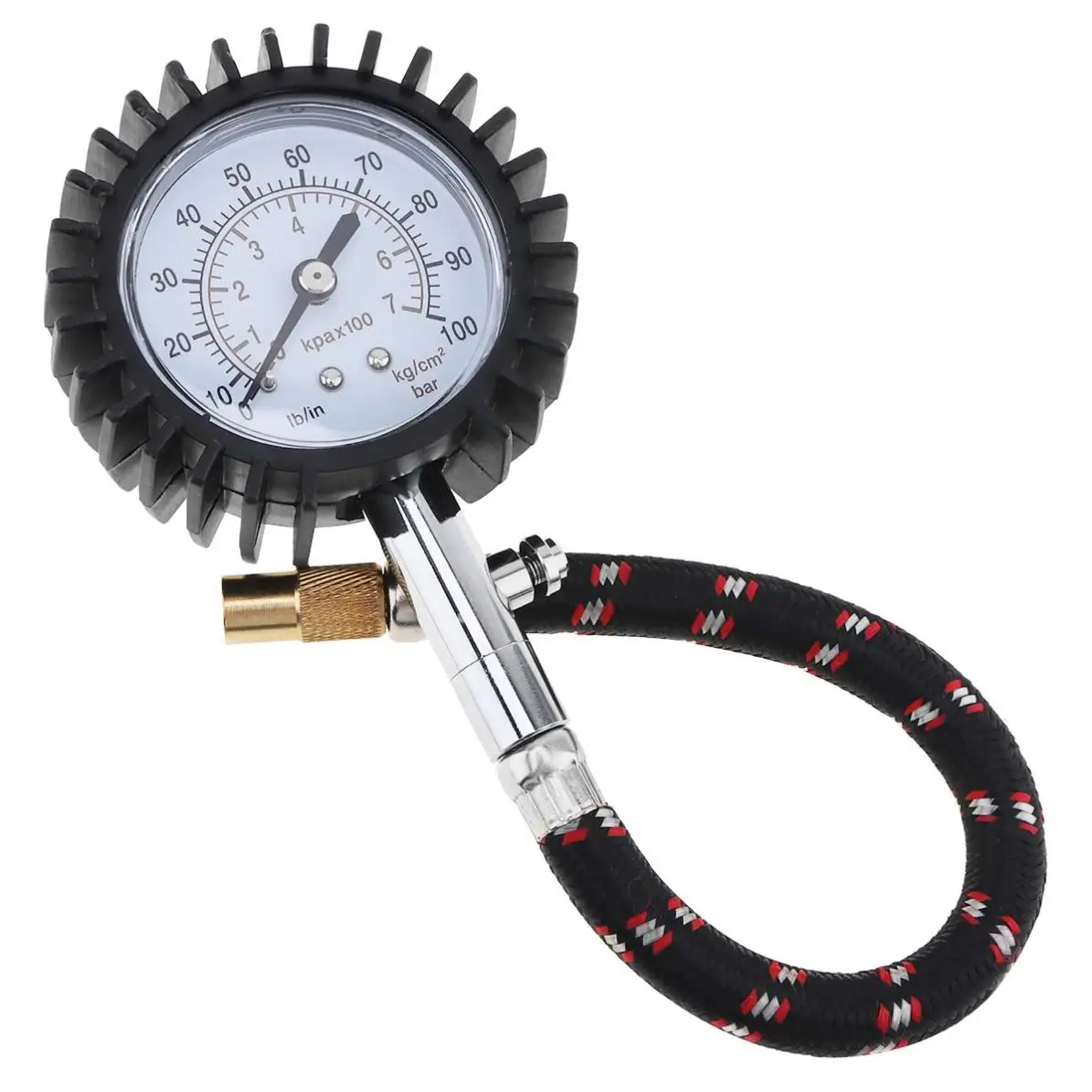YD-6026 UNIT 0-100 PSI Dial Gauge Meter Accurate Car Vehicle Motorcycle Tire Air Pressure Gauge