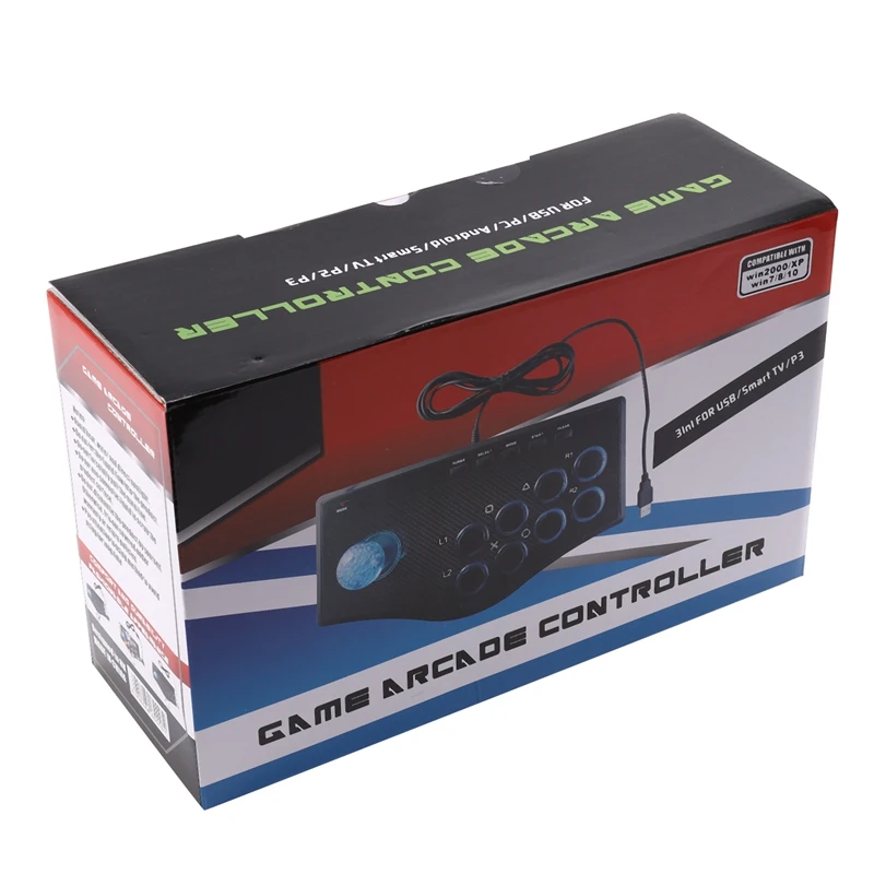 Проводной игровой джойстик контроллер USB джойстик для ПК/PS3