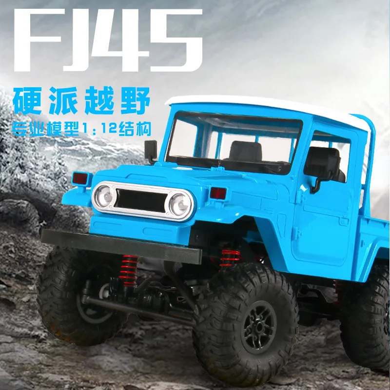 

Mang niu Fj45 Model Climbing Car Pickup Remote Control Car RC Model Toy Car off-Road Vehicle Children Refit Toy