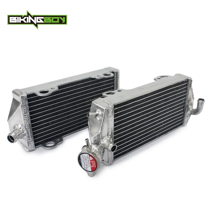BIKINGBOY двигатели для автомобиля радиатор охлаждения CAS EC 125 00 01 02 03 04 05 06 07 08 09 10 11 12 EC125 кулер для воды Мотокросс из алюминиевого сплава