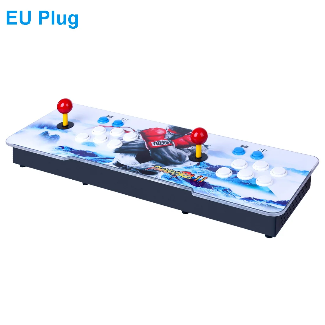 

3003 In 1 Video Arcade Games Console Double Stick Home Fight Games Machine - Colorful Dragon Version EU Plug
