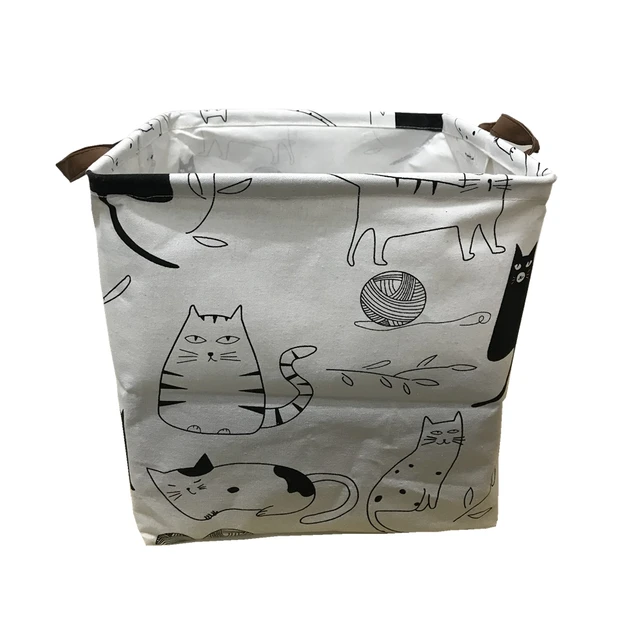 Cesta de ropa sucia plegable cubo para niños canasta de almacenamiento