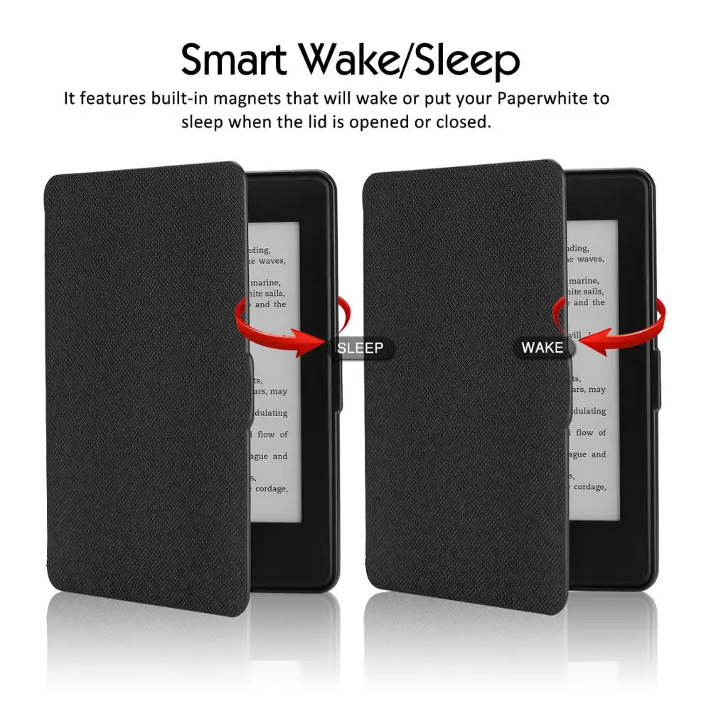Чехол Moko для Kindle Paperwhite чехол из искусственной кожи премиум класса с функцией