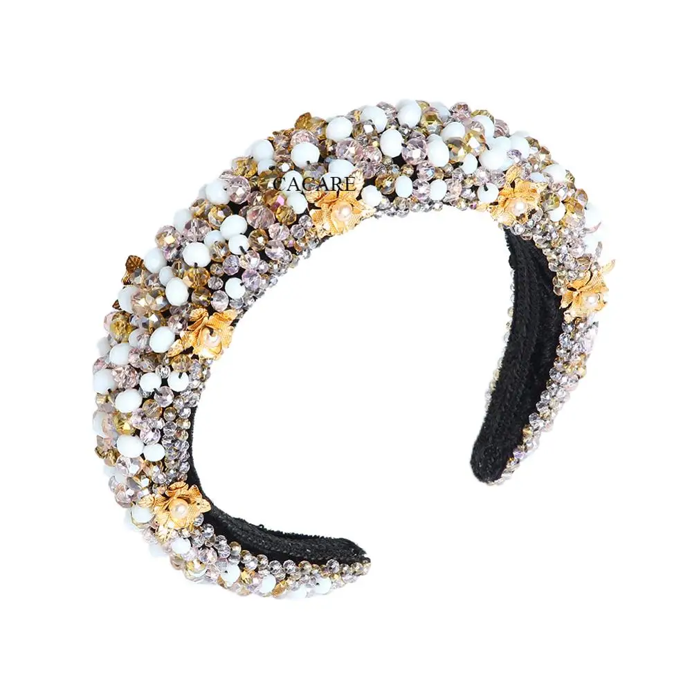 Luxury Rhinestones Headbands for Women Head Bands Jewelry Hairbands Ornaments Bridal Tiara F0012 Multi-Choices Retail Wholesale