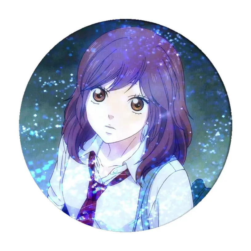 AO HARU-RIDE impermeável Anime Sticker, Bonito Estudante Papelaria,  Crianças Material Escolar, Decorar Mabuchi Kou, Adorável - AliExpress