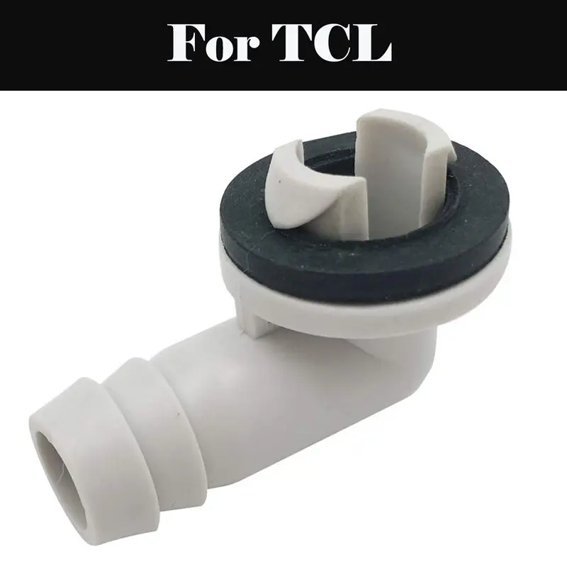 

Air Conditioner Ac Drain Hose Connector Elbow Fitting with Rubber Ring for TCL TNAC-18CSI/3BV4 Trane TSI18DS Tecumseh TAC183YN