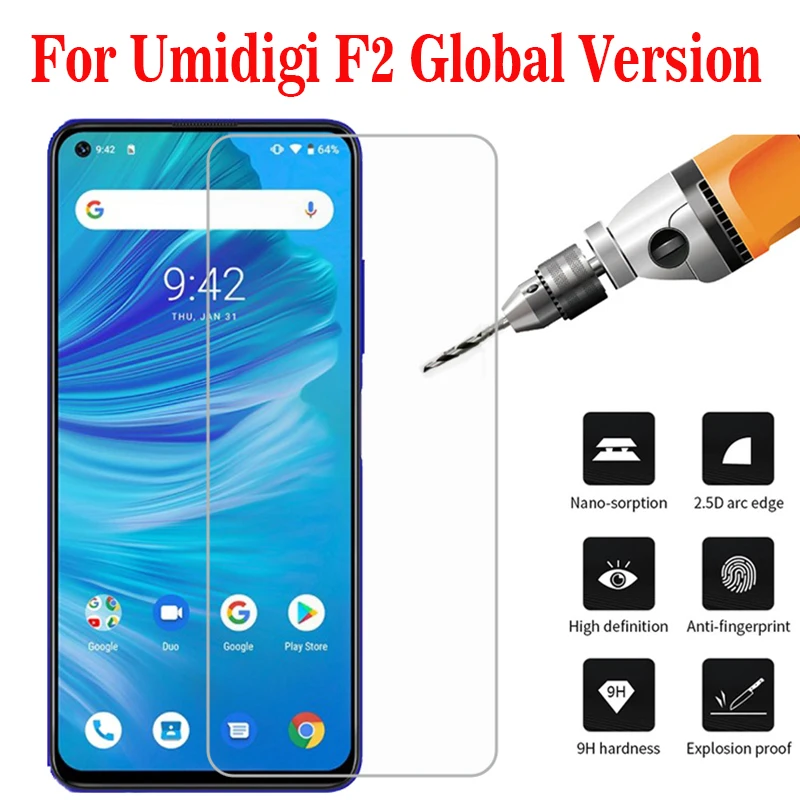 2 Écrans Protecteurs Bruni Pour UMiDigi F2 - Anti-Rayures Transparent Facile à Poser
