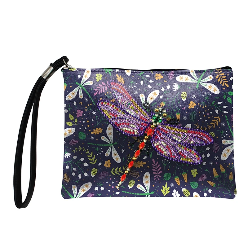 

DIY Shaped Diamond Painting Wallet Zipper Women's Big Wallet Gift for Girlfriend