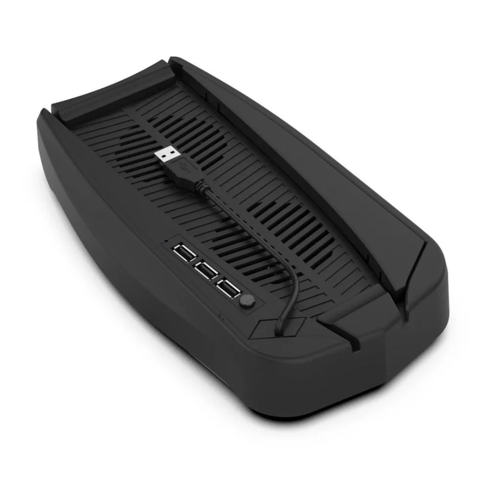 

Vertical Stand with Dual Cooling Fan for PS5 Digital Edition/Ultra HD 3 USB Ports Hub Cooling Stand for PS5 DE/UHD Game Console