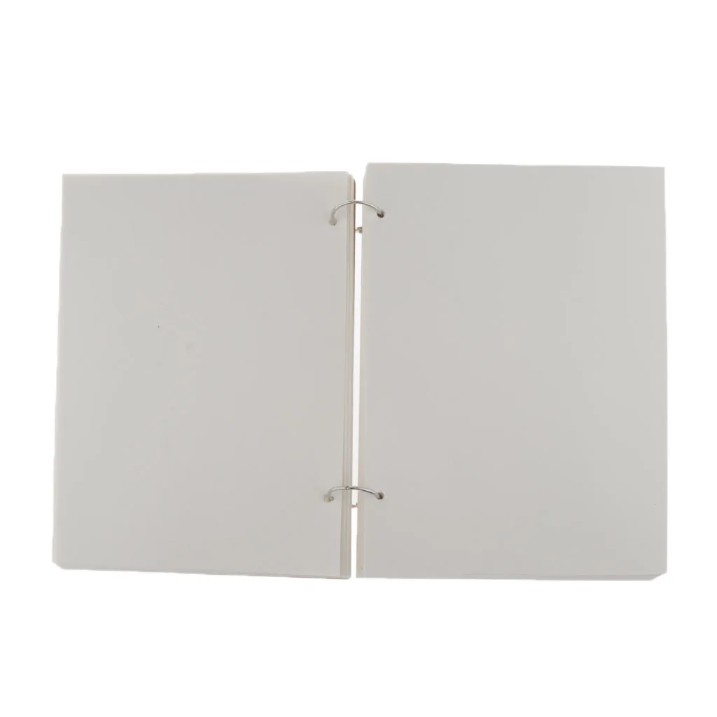100 Sheets A4 Kraft Cover Sketchbook Drawing Sketching Paper School Stationery