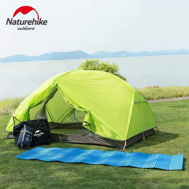 NatureHike 185cm*56cm single person sleeping pad damp-proof camping mattress comfortale foam mat handy folding sleeping mats