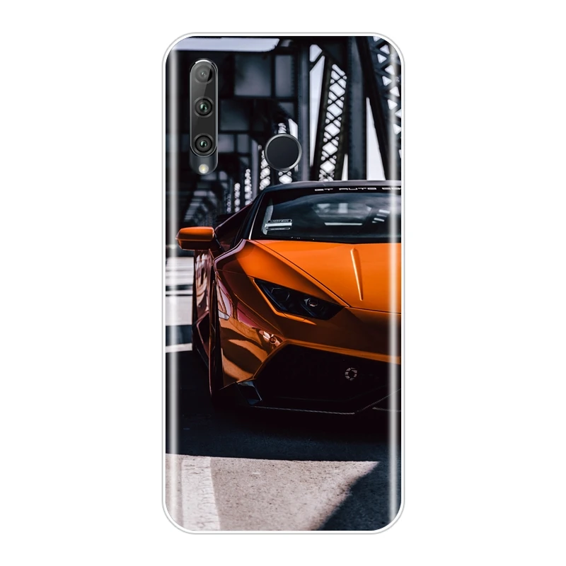 Автомобильная Спортивная шина, крутая мягкая задняя крышка для huawei Honor 8S 8A Pro V20, чехол для телефона, силиконовый чехол для huawei Honor 20 Lite Pro 10i 20i - Цвет: No.4