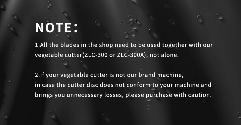 ZICA промышленная для фруктов и овощей слайсер резак ножи, решетка лезвия H4(4 мм