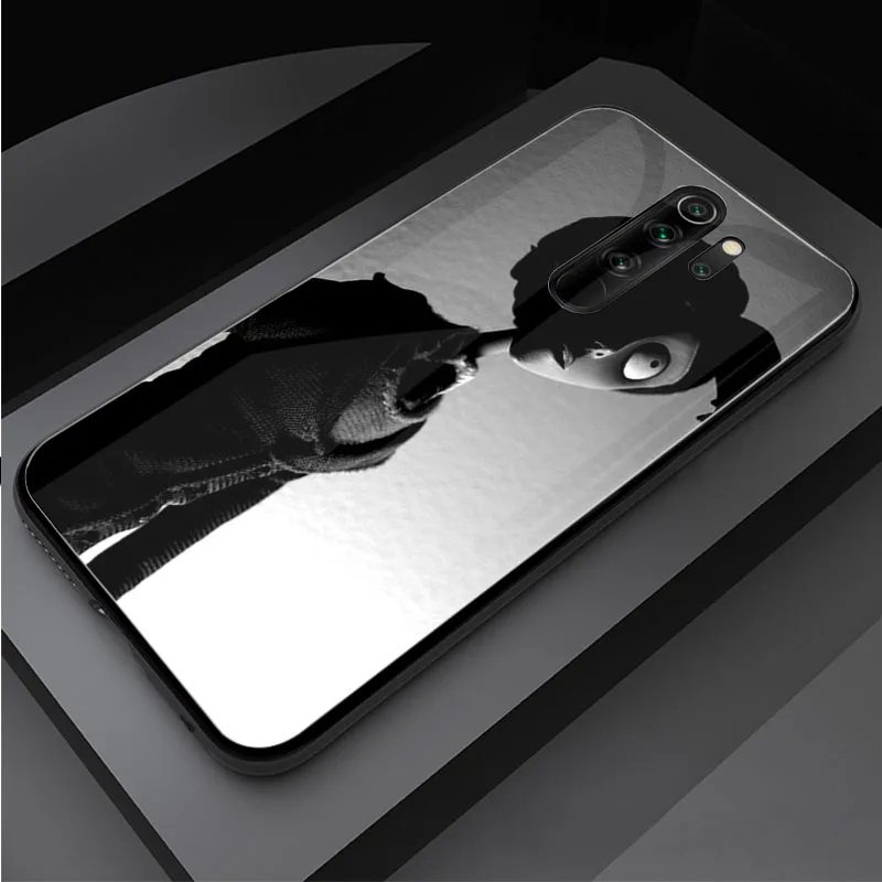 case for xiaomi Corpse Bride Tempered Glass Case For Redmi 8 9 5Plus 6PRO 7A Note 6 7 8 8T 9S 9 pro xiaomi leather case cosmos blue Cases For Xiaomi