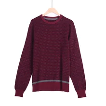 

Men's 2021 Fashion Retro Sweater Men's Sweater Pullover Black Sweater Park Neck Sweater Men