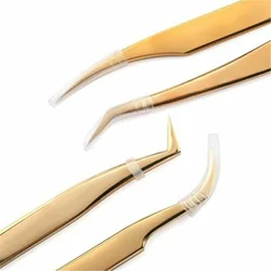 Professional Eyelashes Tweezers Lashes Extension Stainless Steel Tweezers Tattoo Accessories
