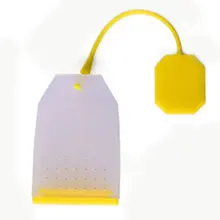 Креативный фильтр для чайных листьев, многоразовый силиконовый фильтр, фильтр тринадцать различных цветов 68*45*20 мм, pritical tools