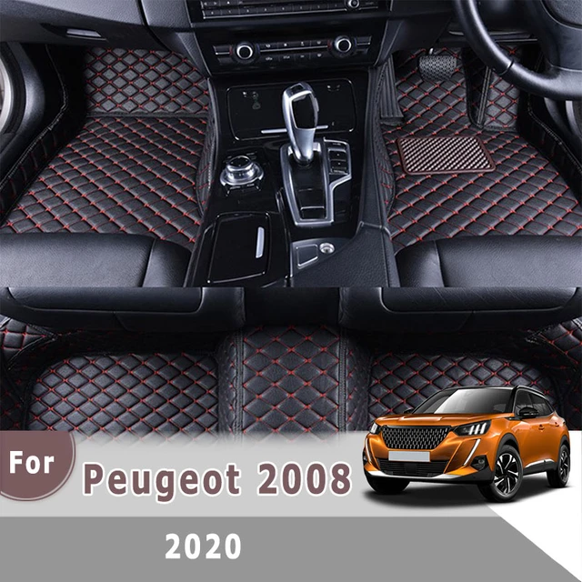 Ensemble complet de tapis de sol de voiture en cuir imperméable, tapis noir  Bling, diamant, universel, Toyota, Skoda, Volkswagen, Honda, Mercedes Benz  - AliExpress