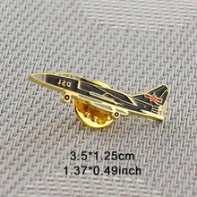  1pc military Badge Creative Vintage Airplane Shape Metal Lapel Brooch Plane Enthusiast Men Suit Women Sweater Decor 