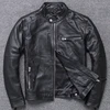 100% Genuine Leather Jacket Men Clothes 2022 Autumn winter Real Fit Cow Leather Jackets Plus Size 4XL Coat Jaqueta De Couro 094B ► Photo 3/6